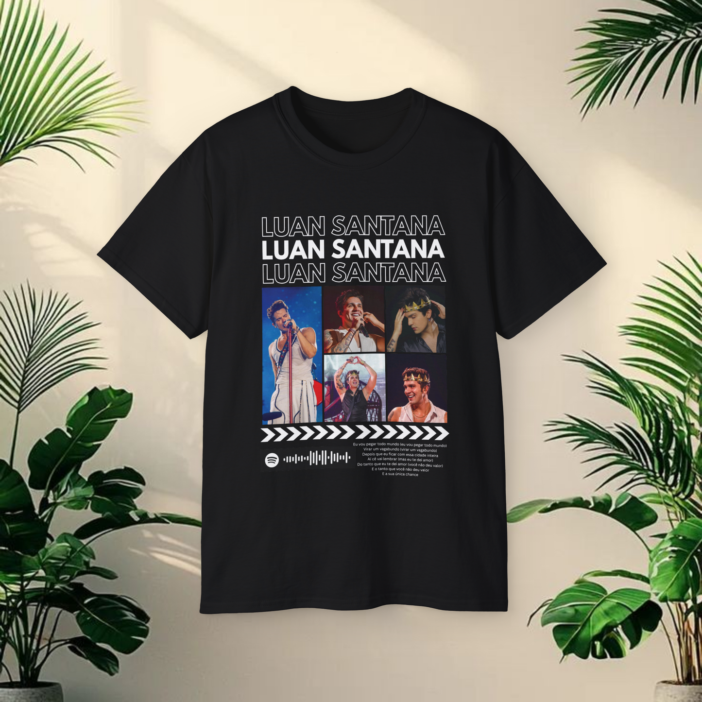 🎤 T-SHIRT FAN EDITION – LUAN SANTANA 🎶