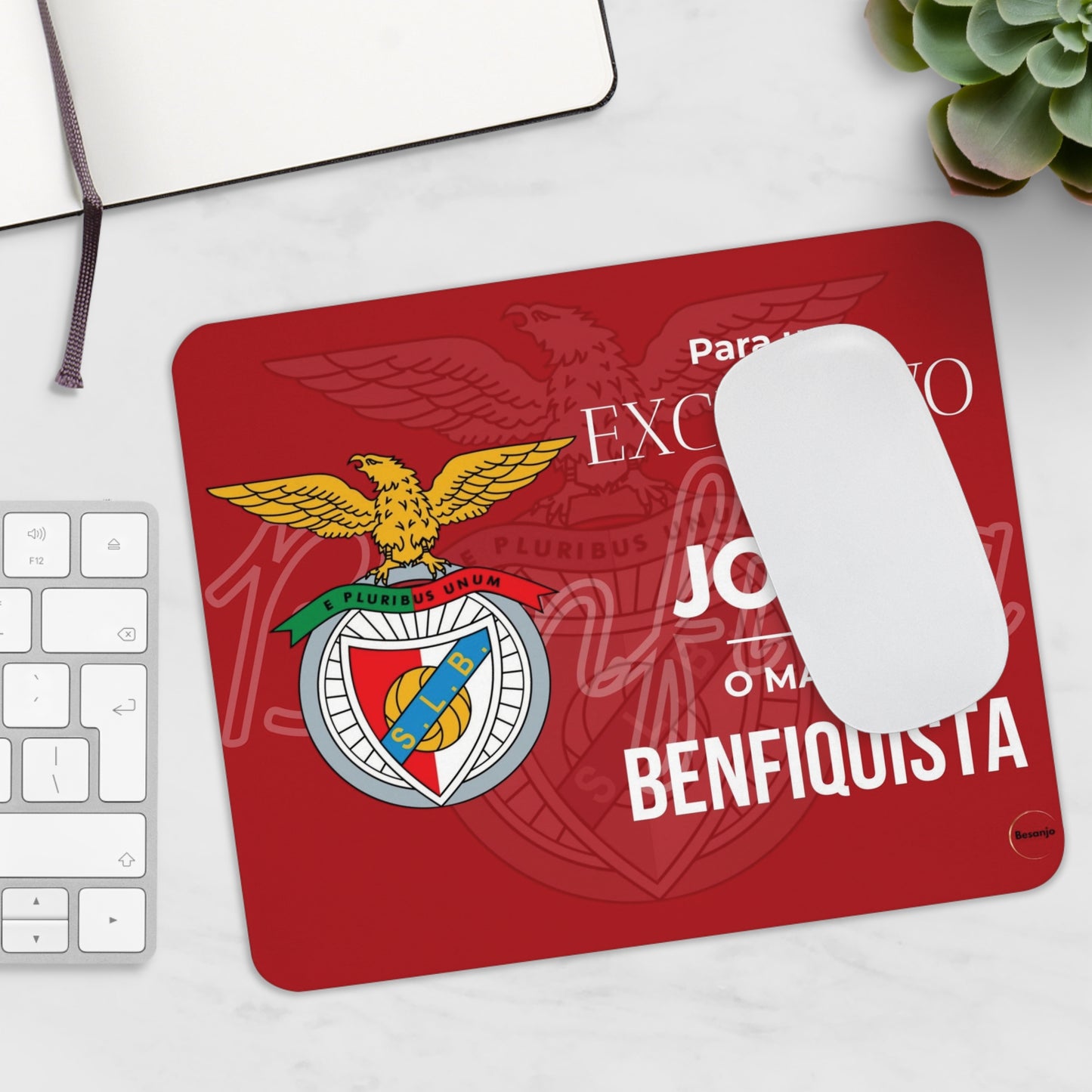 Tapete de Rato Personalizado Benfica – Exclusivo para Benfiquistas