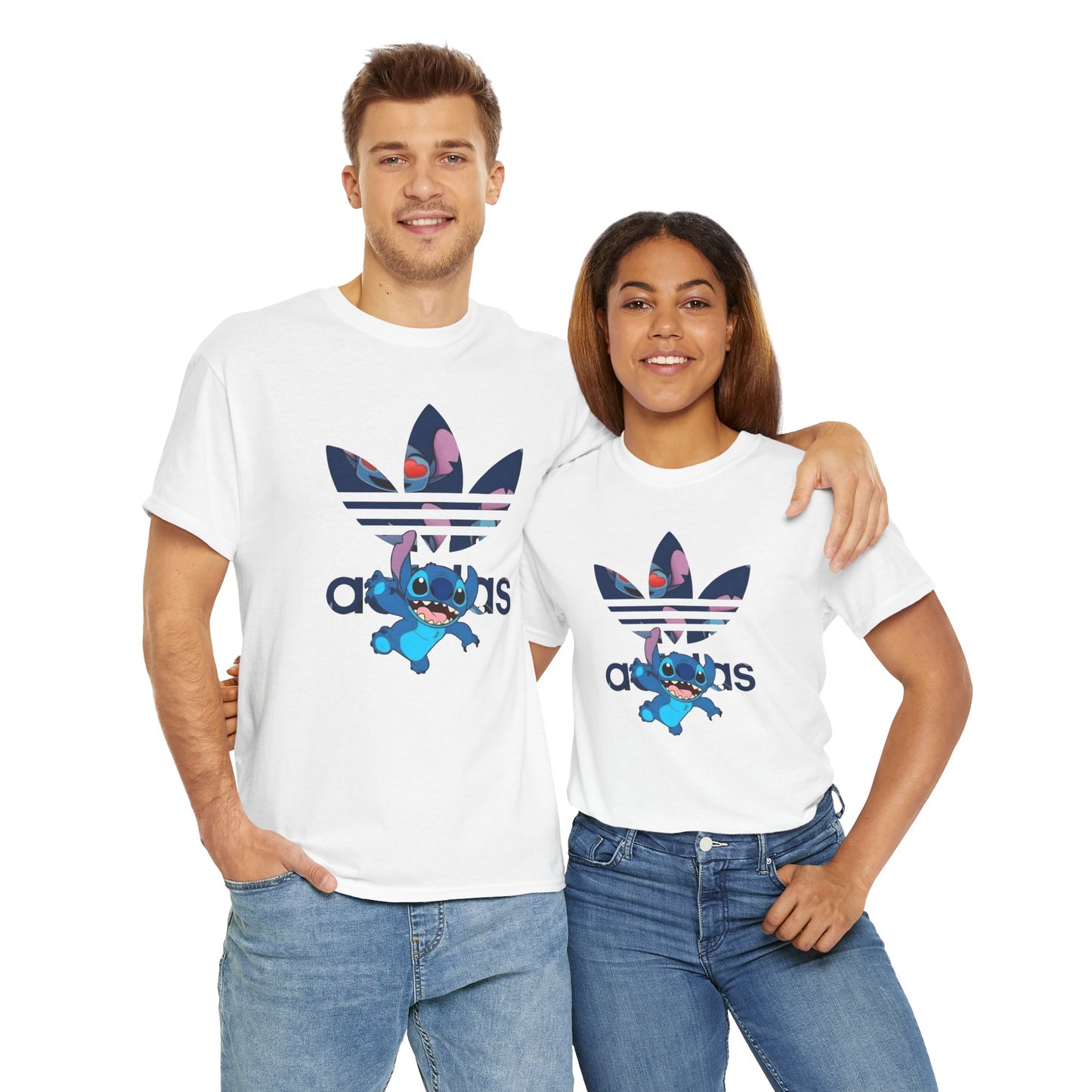 Camisola Stitch Style – Paródia Adidas