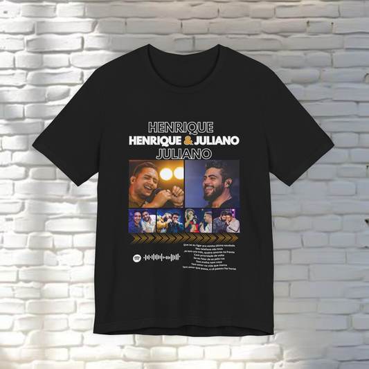 T- Shirt Henrique & Juliano 2025
