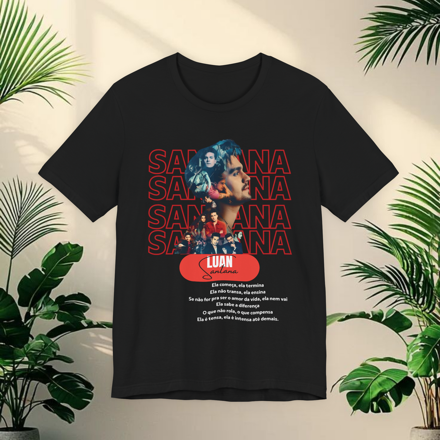 T- shirt Luan Santana – Madrid Outubro 2025