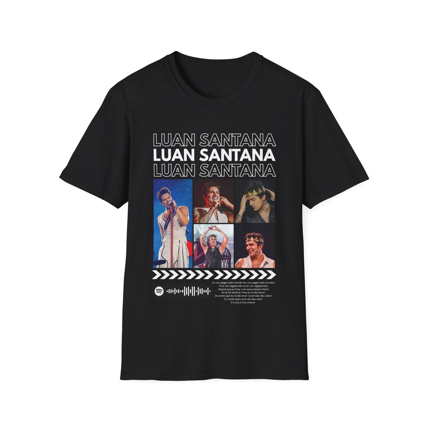 🎤 T-SHIRT FAN EDITION – LUAN SANTANA 🎶