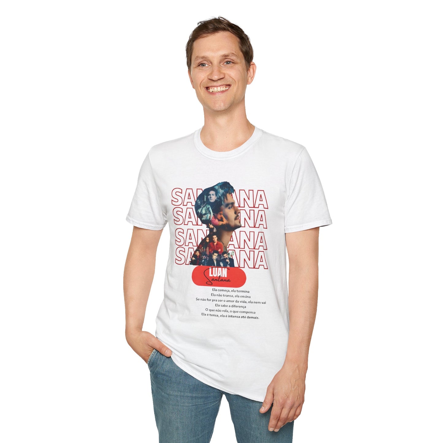 T- shirt Luan Santana – Madrid Outubro 2025