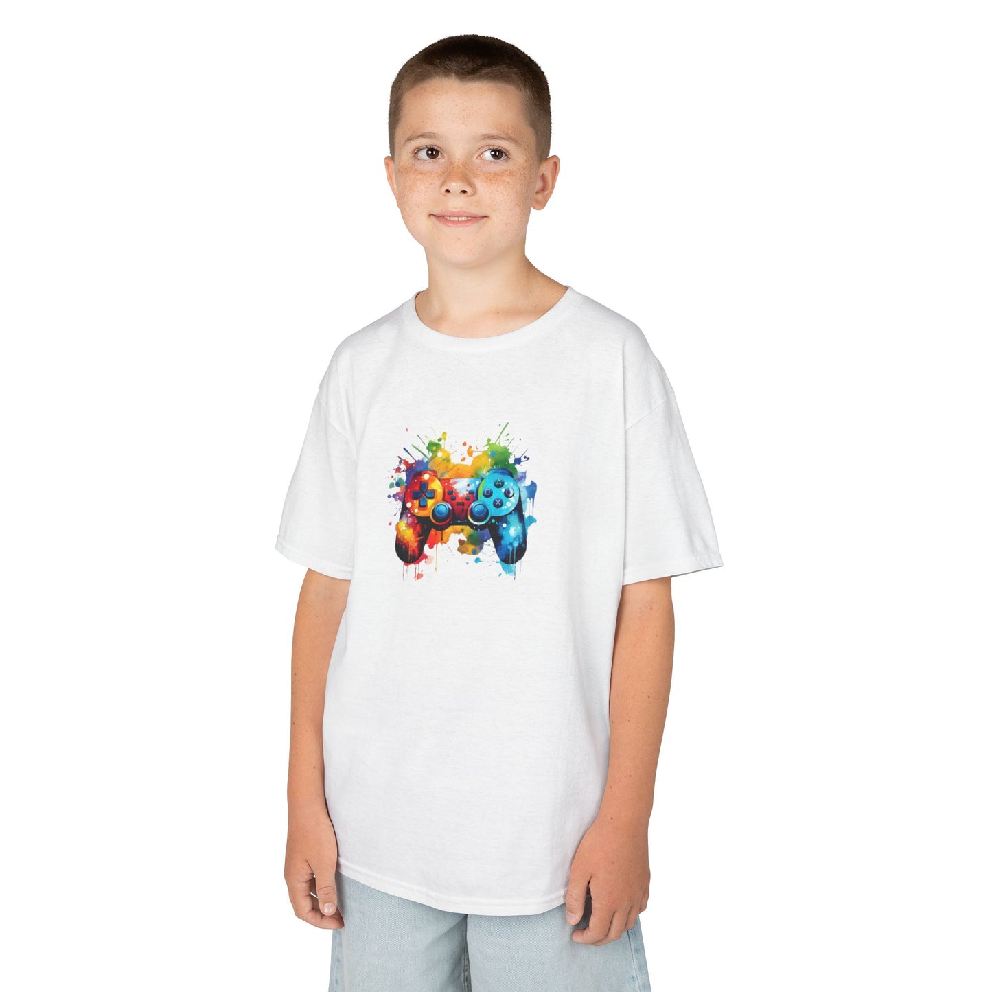 Camisola Gamer Splash – Estilo para Verdadeiros Jogadores