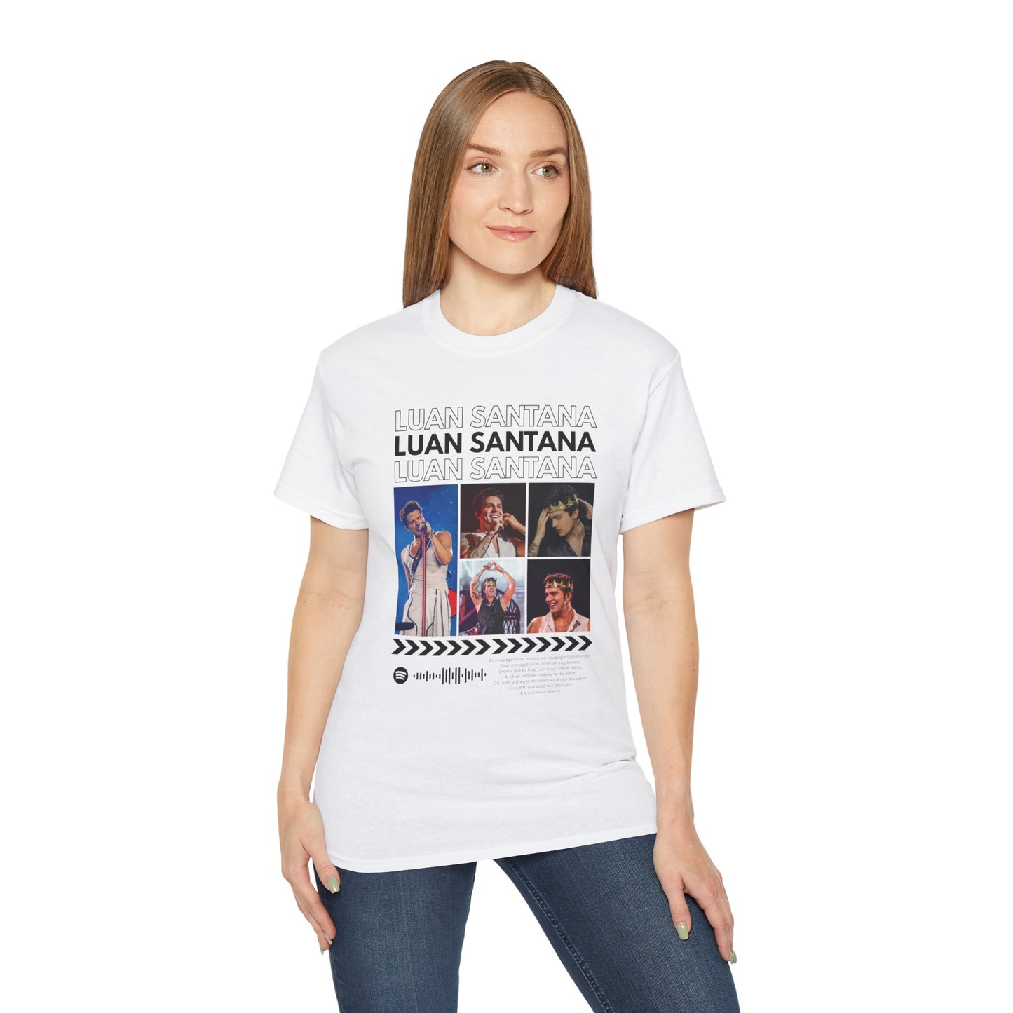 🎤 T-SHIRT FAN EDITION – LUAN SANTANA 🎶