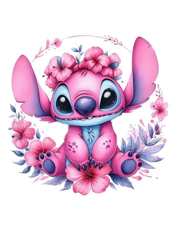 T-shirt Personalizada Stitch com Nome
