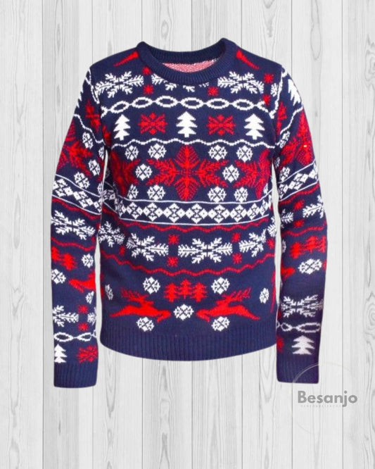 Camisola em malha de Natal-01