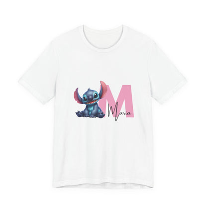 T-shirt Personalizada Stitch com Nome