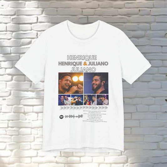T- Shirt Henrique & Juliano 2025
