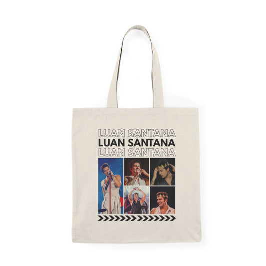 Eco Bag Luan Santana 32*27– Edição Especial Show Lisboa | Estampa Exclusiva + Código Spotify