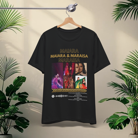 🎤 T-shirt – Tour Portugal 2026 – Maiara & Maraisa