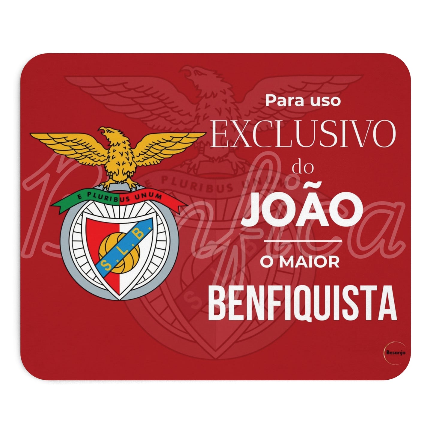 Tapete de Rato Personalizado Benfica – Exclusivo para Benfiquistas