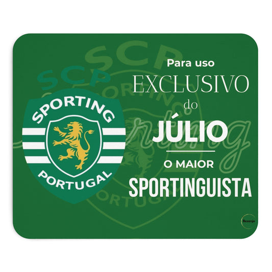 Tapete de Rato Personalizado Sporting – Exclusivo para Sportinguistas